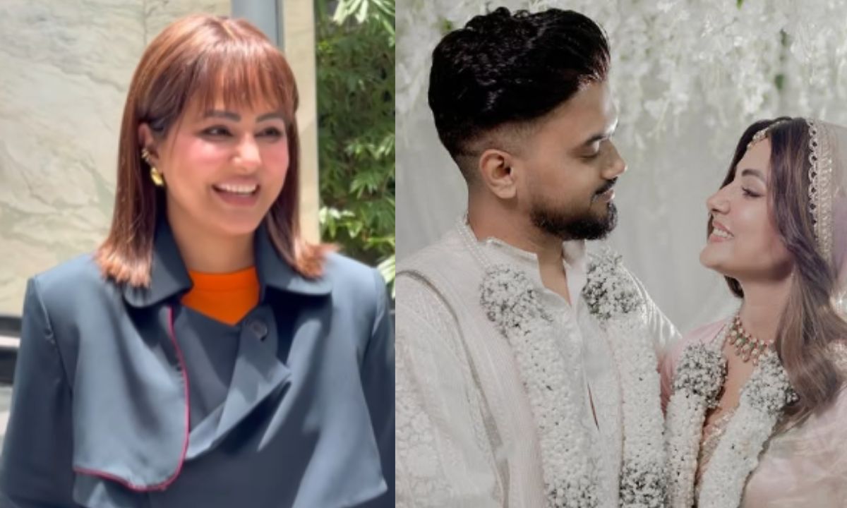 Hina Khan Looks Vibrant As She Makes Her First Public Appearance A Day After Dreamy Wedding With Rocky Jaiswal Hina Khan Looks Vibrant As She Makes Her First Public Appearance A Day After Dreamy Wedding With Rocky Jaiswal
