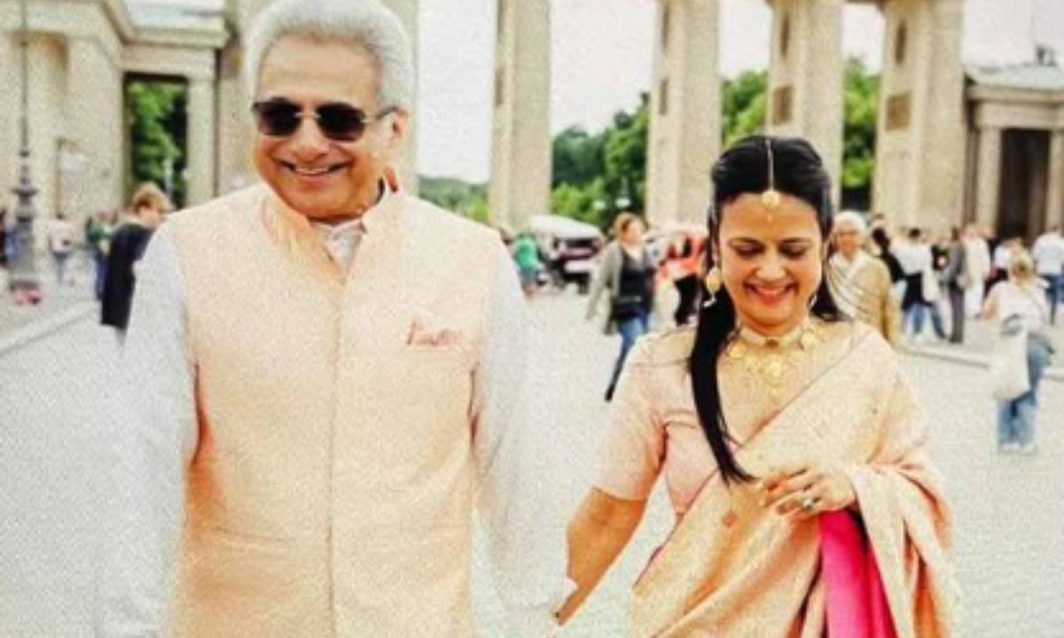 TMC Leader Mahua Moitra Ties The Knot With Pinaki Misra In Germany. Congratulations To The Couple! TMC Leader Mahua Moitra Ties The Knot With Pinaki Misra In Germany. Congratulations To The Couple!