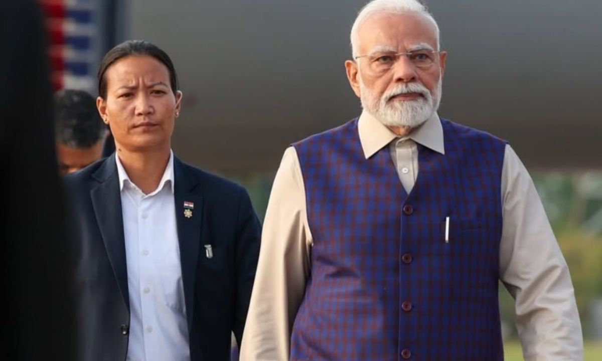 India-Prime-Minister-Narendra-Modi-first-female-bodyguard-Adaso-Kapesa