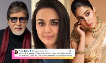 Asia Cup 2025: Janhvi Kapoor, Preity Zinta, Amitabh Bachchan, And More Celebs React To India’s Win Against Pakistan!