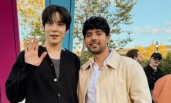 Armaan Malik, ATEEZ’s Yunho Pose For A Pic, Fans Demand A Collab Soon!