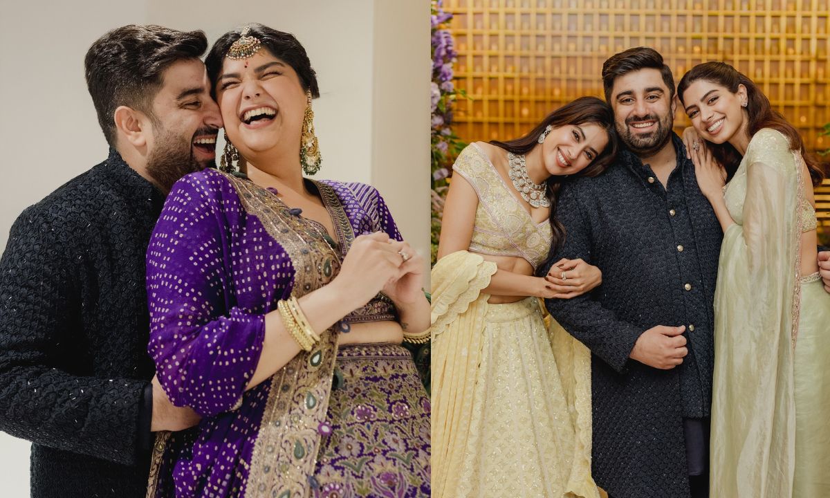 Anshula Kapoor, Rohan Thakkar’s Gor Dhana Ceremony: Bride-To-Be Shares Adorable Pics With Janhvi, Khushi, And More!