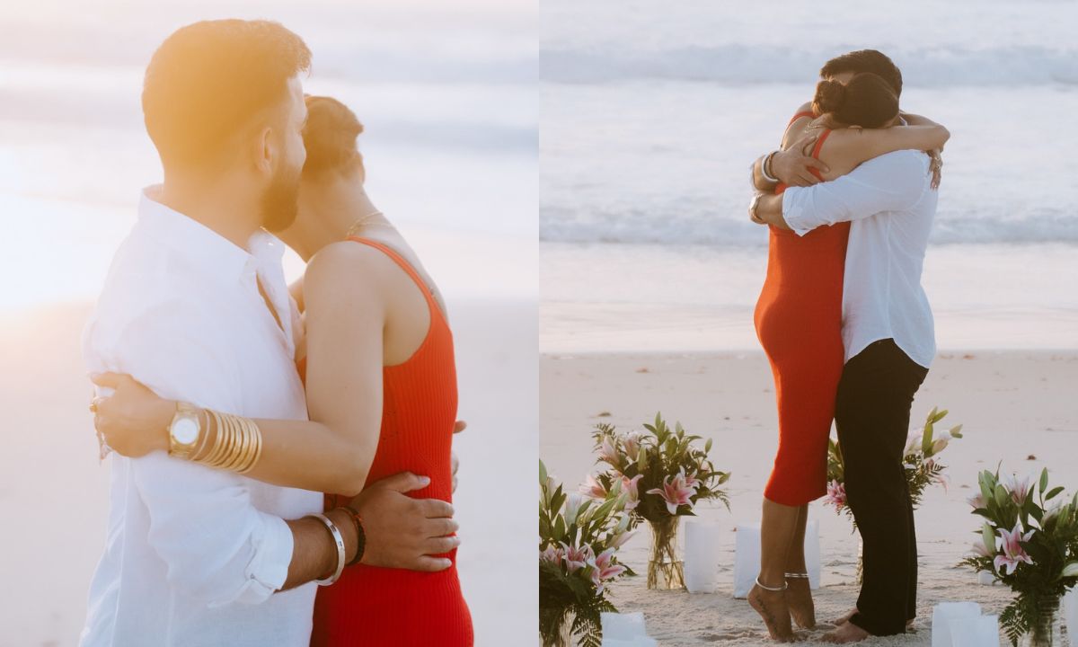 OMG! Pavitra Punia Gets Engaged To US Businessman, Shares Secret Beach Proposal Photos! OMG! Pavitra Punia Gets Engaged To US Businessman, Shares Secret Beach Proposal Photos!