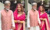 Calm Down, Guys! Mahima Chaudhry And Sanjay Mishra Aren’t Married. Here’s The Truth Behind Their Wedding Look!