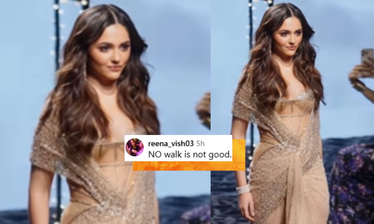 Fans Criticise Saiyaara Star Aneet Padda’s Recent Ramp Walk. Call It ‘Awkward’