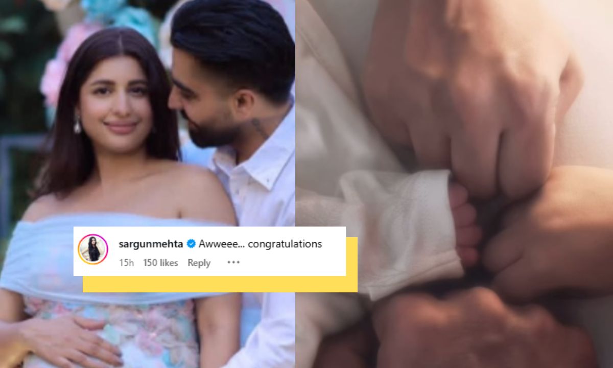 Harrdy Sandhu Welcomes Second Child With Wife Zenith Sidhu, Posts An Adorable Picture Of Family! Harrdy Sandhu Welcomes Second Child With Wife Zenith Sidhu, Posts An Adorable Picture Of Family!