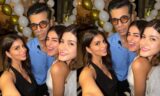Karan Johar Joins Birthday Girl Ananya Panday’s Gang With Suhana Khan, Shanaya Kapoor In This UNSEEN Pic!