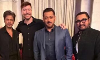 Mr Beast’s Viral Picture With Shah Rukh, Salman Khan And Aamir Khan Sparks Buzz About Possible Collaboration!