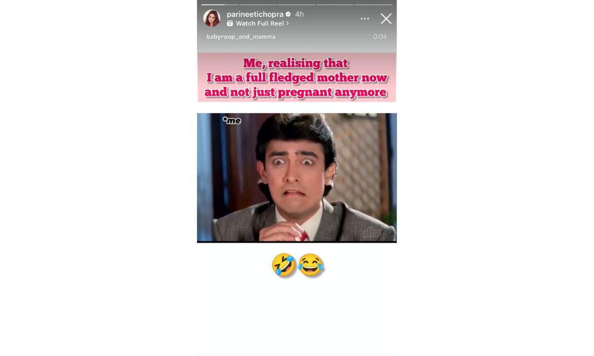 parineeti-chopra-reaction-raghav-chadha-pregancy-full-fledged-mother-instagram