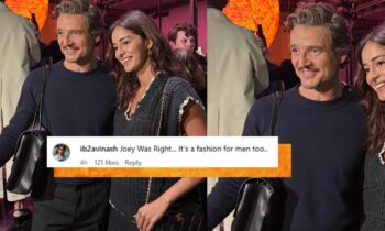 Pedro Pascal Sports A Purse At Paris Fashion Week, Reminding Fans Of Joey Tribbiani. Iconic!