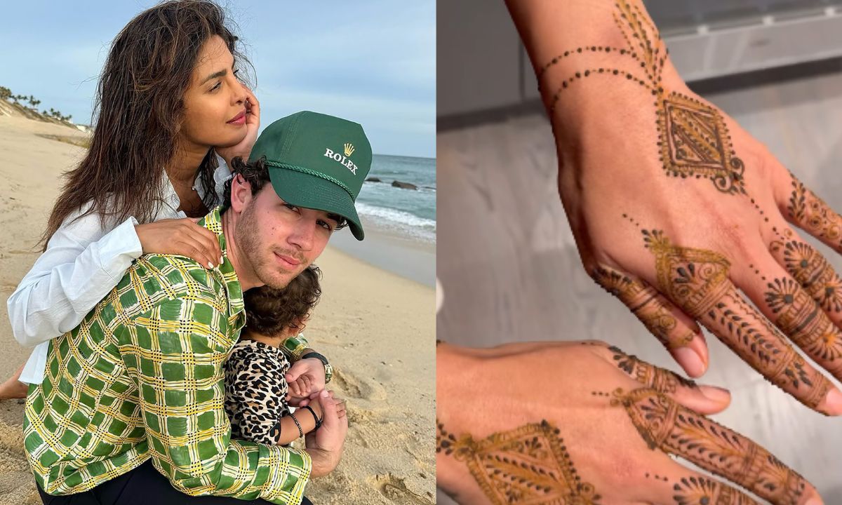 Priyanka Chopra Preps For Karwa Chauth With Mehendi Ft. Nick Jonas; Malti Marie Joins Too! Priyanka Chopra Preps For Karwa Chauth With Mehendi Ft. Nick Jonas; Malti Marie Joins Too!