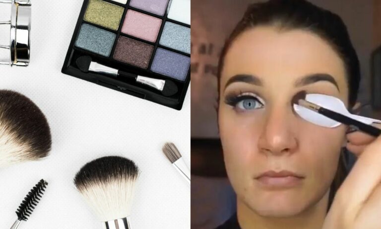 5-makeup-hacks-save-your-time-eyeshadow-shimmer-gloss-dot-concealer-blow-dra-lash-lift