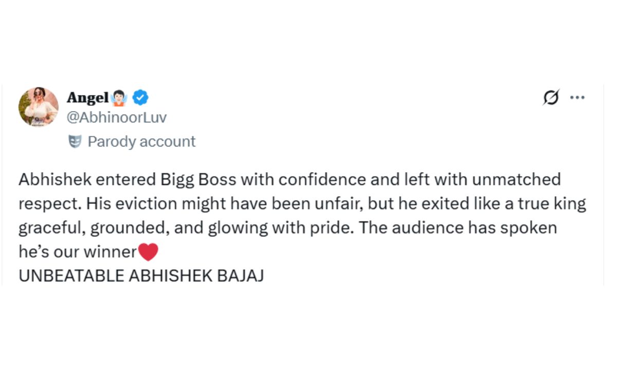 abhishek-bajaj-eviction-bigg-boss-19-netizens-react-salman-khan-ashnoor-kaur-pranit-more-neelam-giri-gaurav-khanna