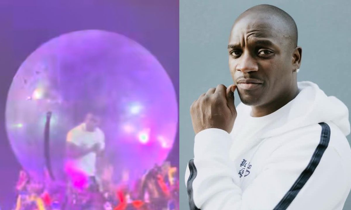Internet Speculates Akon Got Inside Zorb Ball Due To Pants Pulling Incident During Bangalore Concert. Embarrassing!