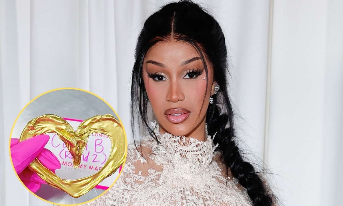 Cardi B Turns Newborn Son’s Umbilical Cord Into Gold Pendant, Internet Has The Craziest Reaction!