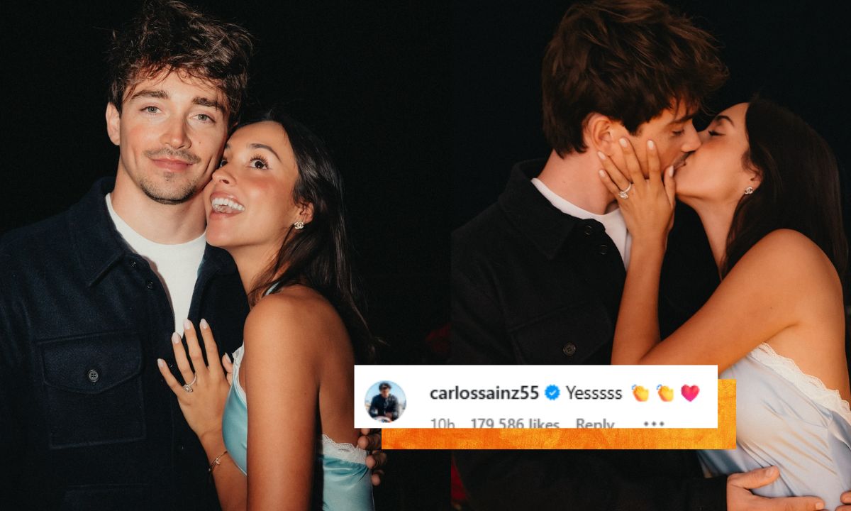 Ferrari Racer Charles Leclerc Proposes To Girlfriend Alexandra Saint Mleux. Here’s How Their Dog Leo Helped Him!