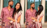 Hardik Pandya Turns Total Pookie Boy During Pooja With Mahieka Sharma. Video Inside!