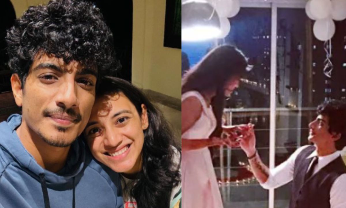 Picture Of Palash Muchhal Allegedly Proposing Ex-GF Goes Viral After Wedding With Smriti Mandhana Gets Postponed