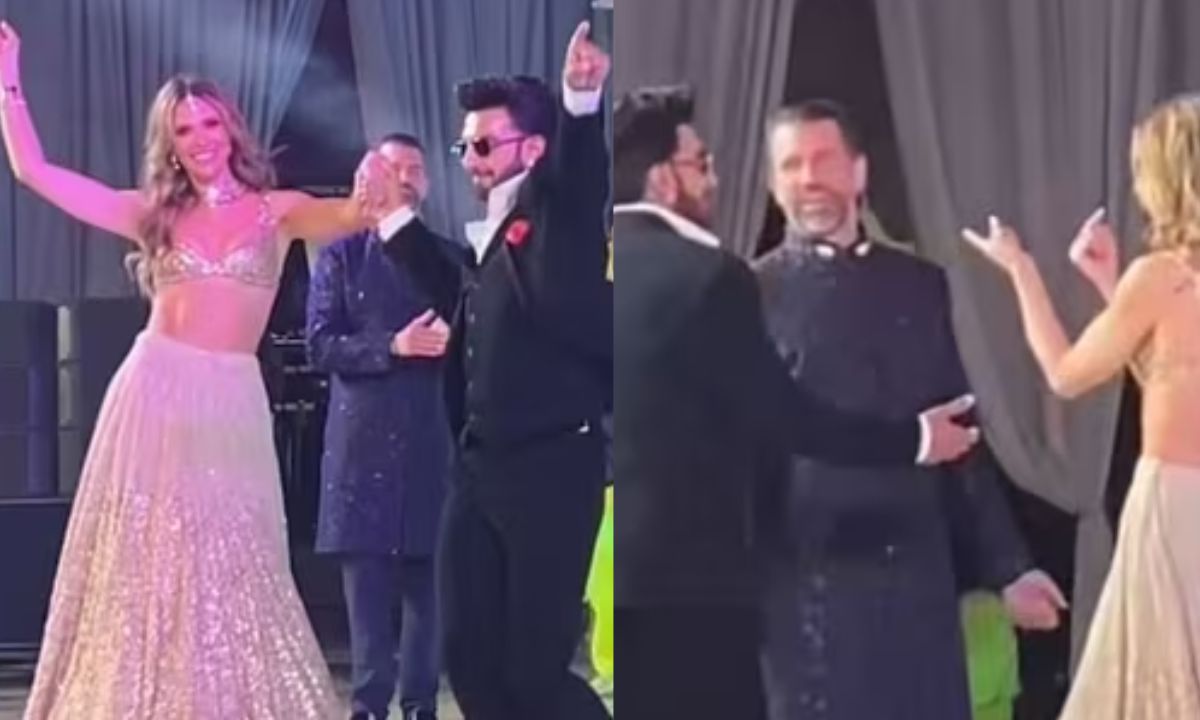 Ranveer Singh Makes Donald Trump Jr. Dance To ‘What Jhumka?’ At Netra Mantena’s Sangeet. Internet Is Loving It!