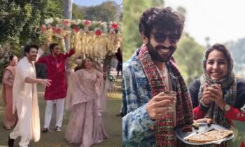 Kartik Aaryan Walks With Sister Kritika Tiwari As She Makes Bridal Entry On THIS Song. We Love This Dulhan Ka Bhai!