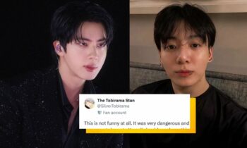 Fans Furious After BTS Jin Pushes Jungkook On The Sofa, Say “It’s Not Funny!” Fans Furious After BTS Jin Pushes Jungkook On The Sofa, Say “It’s Not Funny!”