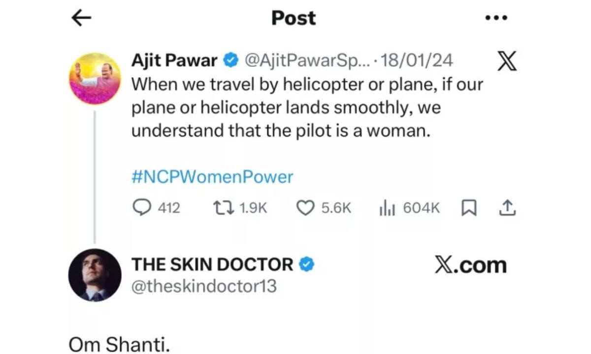 people-shamlessly-mocking-captain-shambhavi-pathak-ajit-pawars-plane-crash-woman-pilot