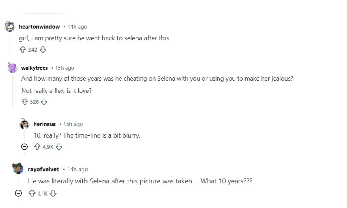 hailey-bieber-post-celebrating-10-years-together-husband-justin-bieber-internet-uproar-netizens-react-selena-gomez