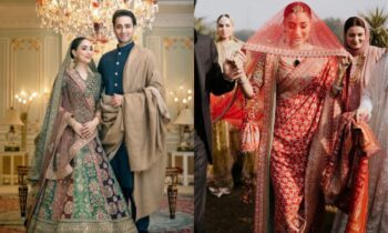 Ex-Pakistani PM Nawaz Sharif’s Granddaughter-In-Law Gets Trolled For Wearing Wedding Outfits By Indian Designers!