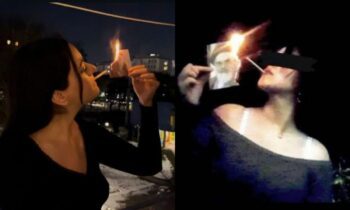 Iranian Women Light Cigarettes With Supreme Leader Khamenei’s Photo. Here’s All You Need To Know Iranian Women Light Cigarettes With Supreme Leader Khamenei’s Photo. Here’s All You Need To Know