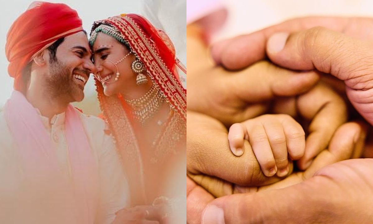 Rajkummar Rao, Patralekhaa Reveal Daughter’s Name With A Cute Family Pic!