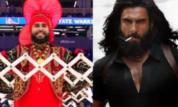 Title Track From Ranveer Singh’s Dhurandhar Played At NBA Game, Bhangra Video Goes Viral!