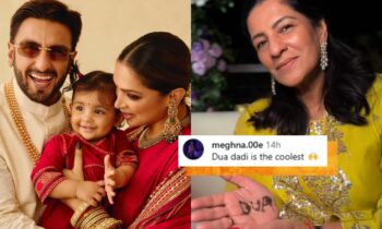 Ranveer Singh’s Mom Flaunting Granddaughter Dua’s Name In Mehendi Is The Cutest Thing. Pic Inside!
