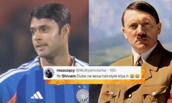 Internet Shares Hilarious Memes On Shivam Dube’s New Haircut. Compare Him With Adolf Hitler! Internet Shares Hilarious Memes On Shivam Dube’s New Haircut. Compare Him With Adolf Hitler!