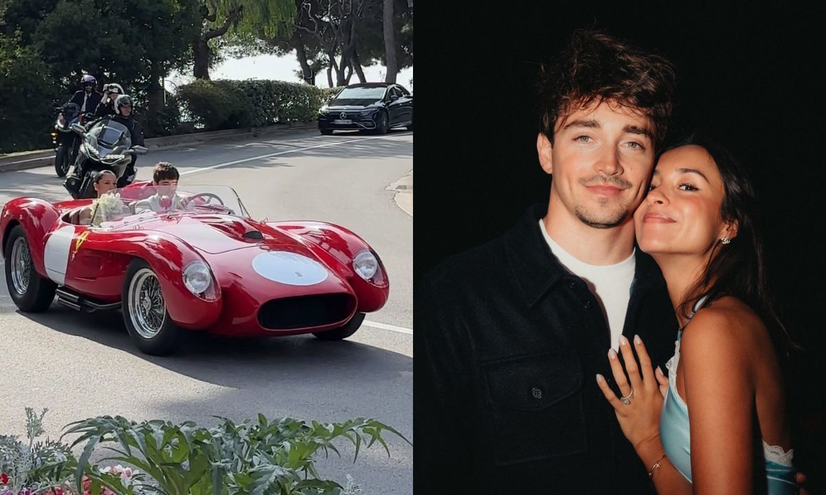 F1 Star Charles Leclerc Weds Alexandra Saint Mleux In Secret Ceremony: Reports
