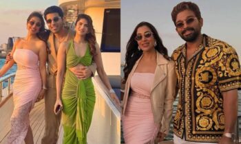 Allu Sirish, Nayanika Reddy Host Lavish Pre-Wedding Bash in Dubai Ft. Allu Arjun, Sneha Reddy And More!