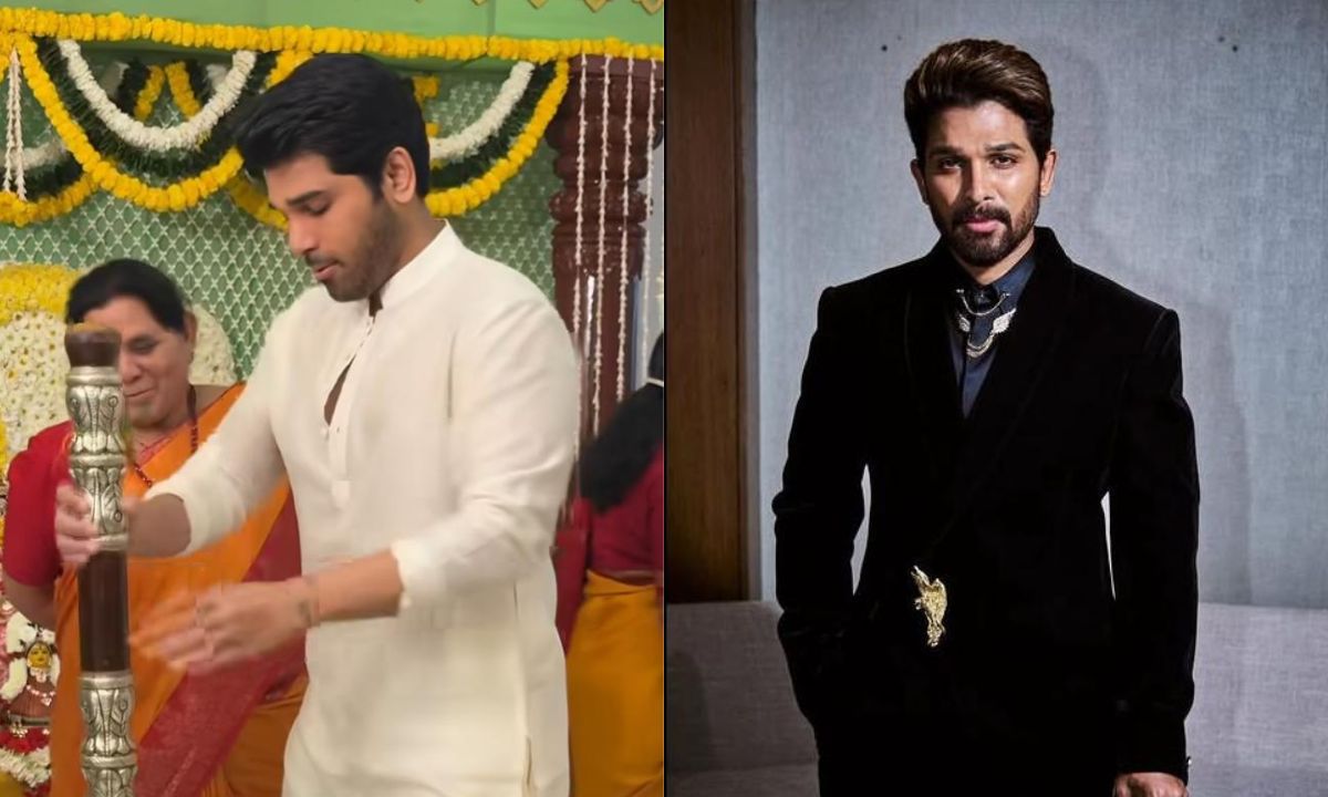 Allu Sirish, Nayanika Reddy Kickstart Wedding Festivities With Pasupu! Allu Arjun Misses Ceremony