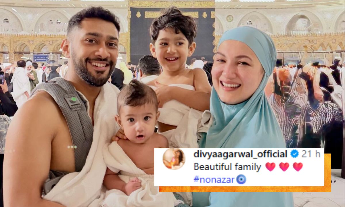 Gauahar Khan, Zaid Darbar Share First Picture Of Son Farwaan During Umrah. Cute!