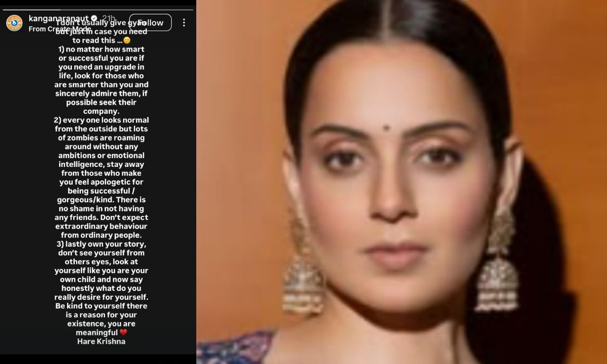 kangana-ranaut-has-advise-for-everyone-on-company-life-instagram