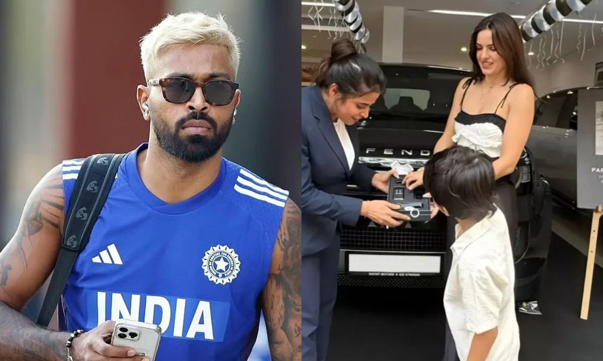 Hardik Pandya Gifts Luxury Land Rover To Son Agastya, Ex-Wife Natasa Stankovic