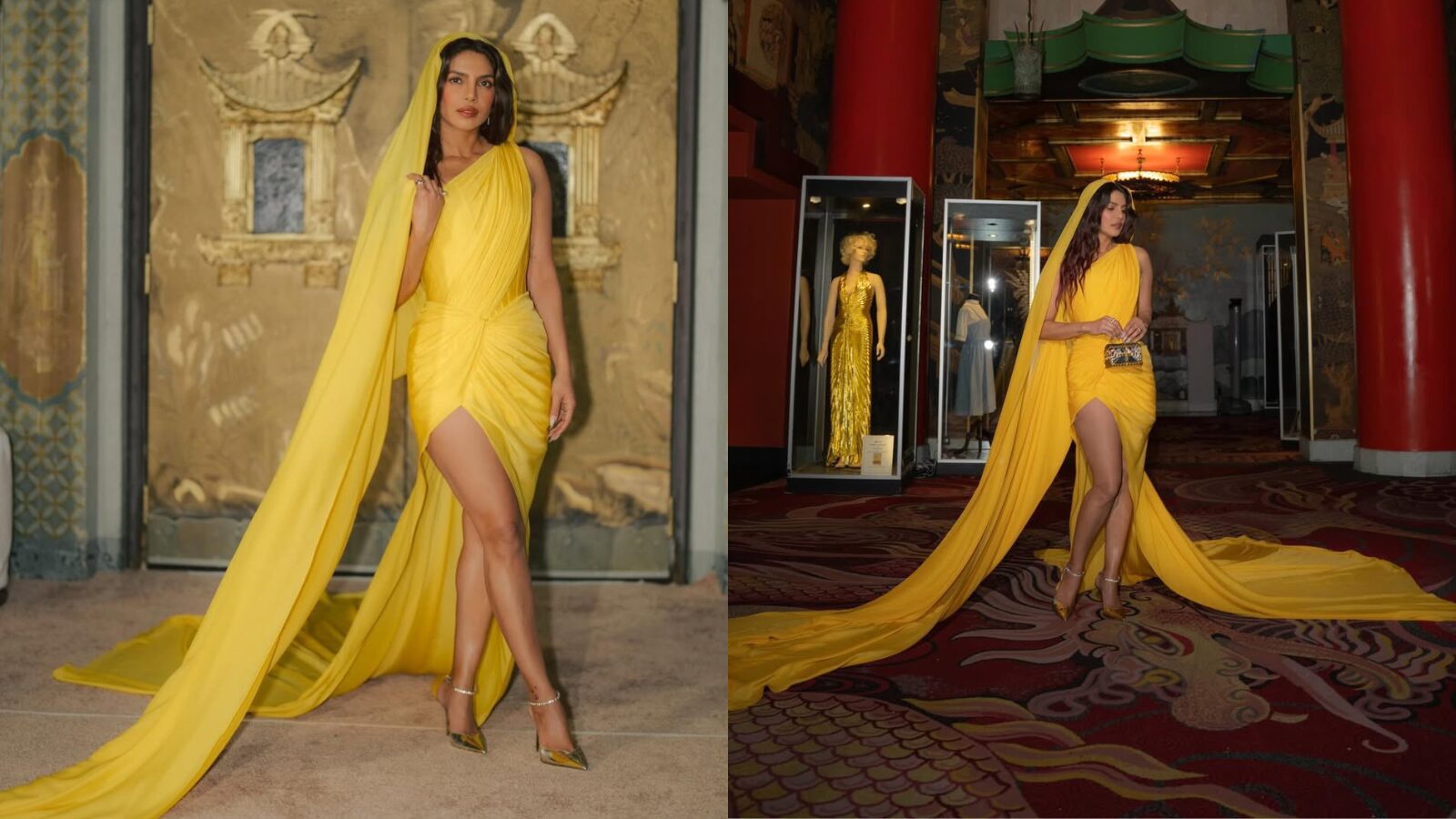 Priyanka Chopra Reveals Why She Wore THIS Yellow Saree Gown At The Bluff Premiere. Queen Behaviour!
