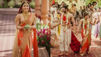 Vijay Deverakonda And Rashmika Mandanna’s Dream Wedding: Secret Message In Saree Melts Hearts Vijay Deverakonda And Rashmika Mandanna’s Dream Wedding: Secret Message In Saree Melts Hearts