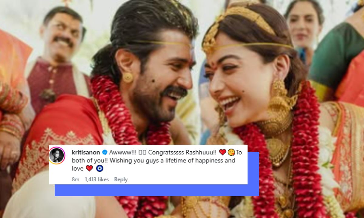 Kriti Sanon, Kani Kusruti, And More Celebs Congratulate Vijay Deverakonda, Rashmika Mandanna!