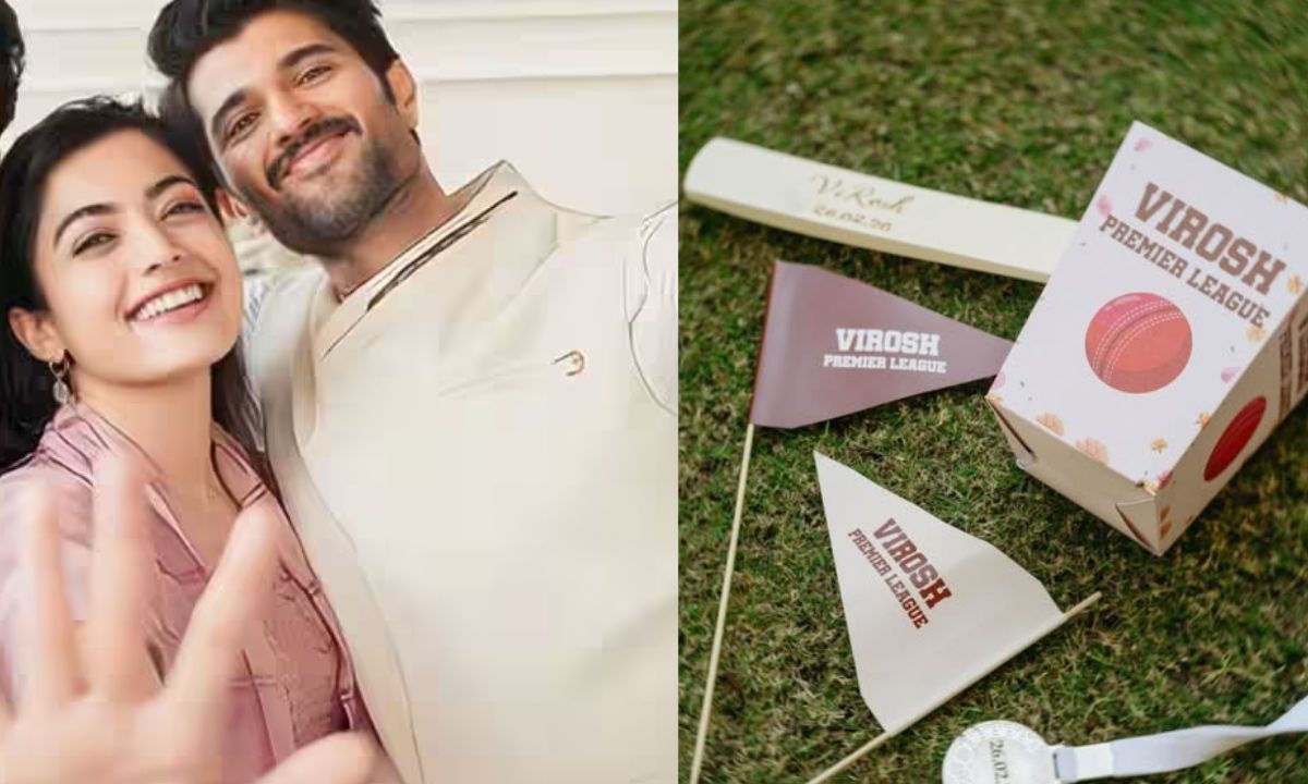 Vijay Deverakonda, Rashmika Mandanna Wedding: Duo Share UNSEEN Pics Of Virosh Premiere League. So Cool!