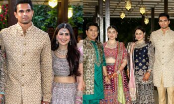 Arjun Tendulkar, Saaniya Chandok’s Mehendi: From Sara To Sachin Tendulkar, Ladkewale Pose In Fabulous Outfits! Arjun Tendulkar, Saaniya Chandok’s Mehendi: From Sara To Sachin Tendulkar, Ladkewale Pose In Fabulous Outfits!