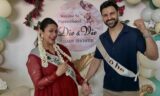 Divyanka Tripathi Looks Radiant In Maroon Suit During Surprise Baby Shower! So Beautiful