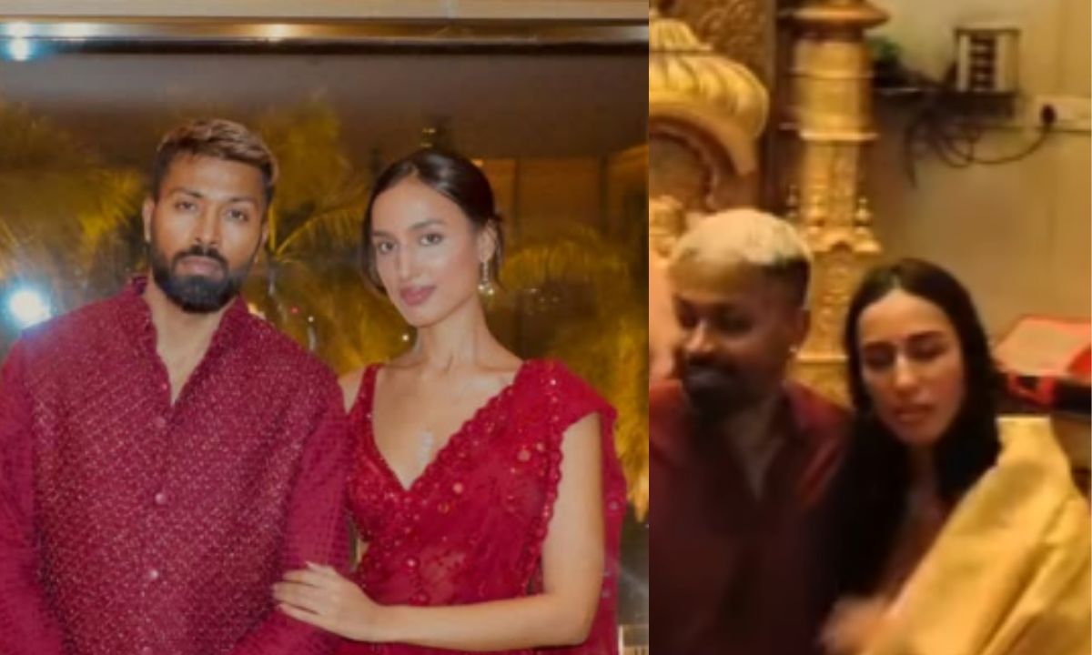 Hardik Pandya, Mahieka Sharma Seek Blessings At Siddhivinayak Temple; Share Cute Moment