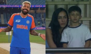 Hardik Pandya’s Son Gets Angry After Father Gets Out During T20 WC Semi-Final Match! So Funny