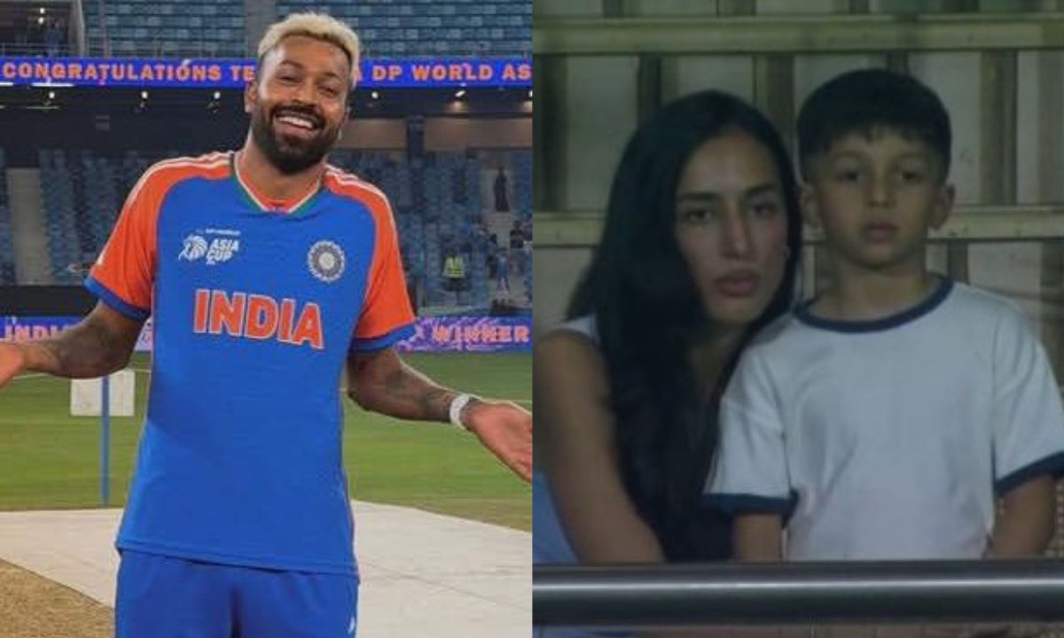 Hardik Pandya’s Son Gets Angry After Father Gets Out During T20 WC Semi-Final Match! So Funny