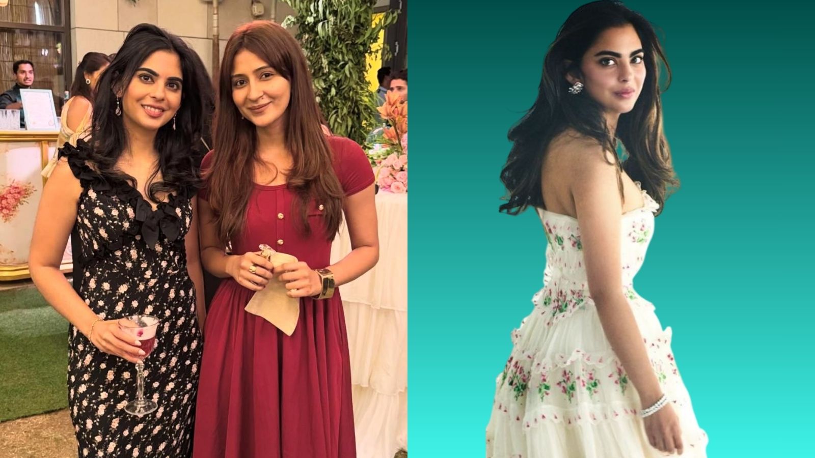 Isha Ambani Turns Heads In ₹1.5 Lakh Silk Dress At Mother-In-Law Swati Piramal’s Birthday Bash