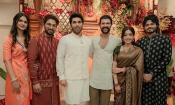 Rashmika Mandanna, Vijay Deverakonda Join Allu Sirish During Pelli Koduku Ritual! So Beautiful Rashmika Mandanna, Vijay Deverakonda Join Allu Sirish During Pelli Koduku Ritual! So Beautiful